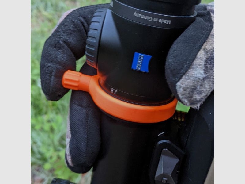 Pour Zeiss Victory V8 : levier de réglage rapide pour le réglage de l'agrandissement