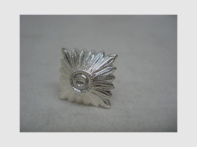 Metallstern 17mm - versilbert, mit Splint