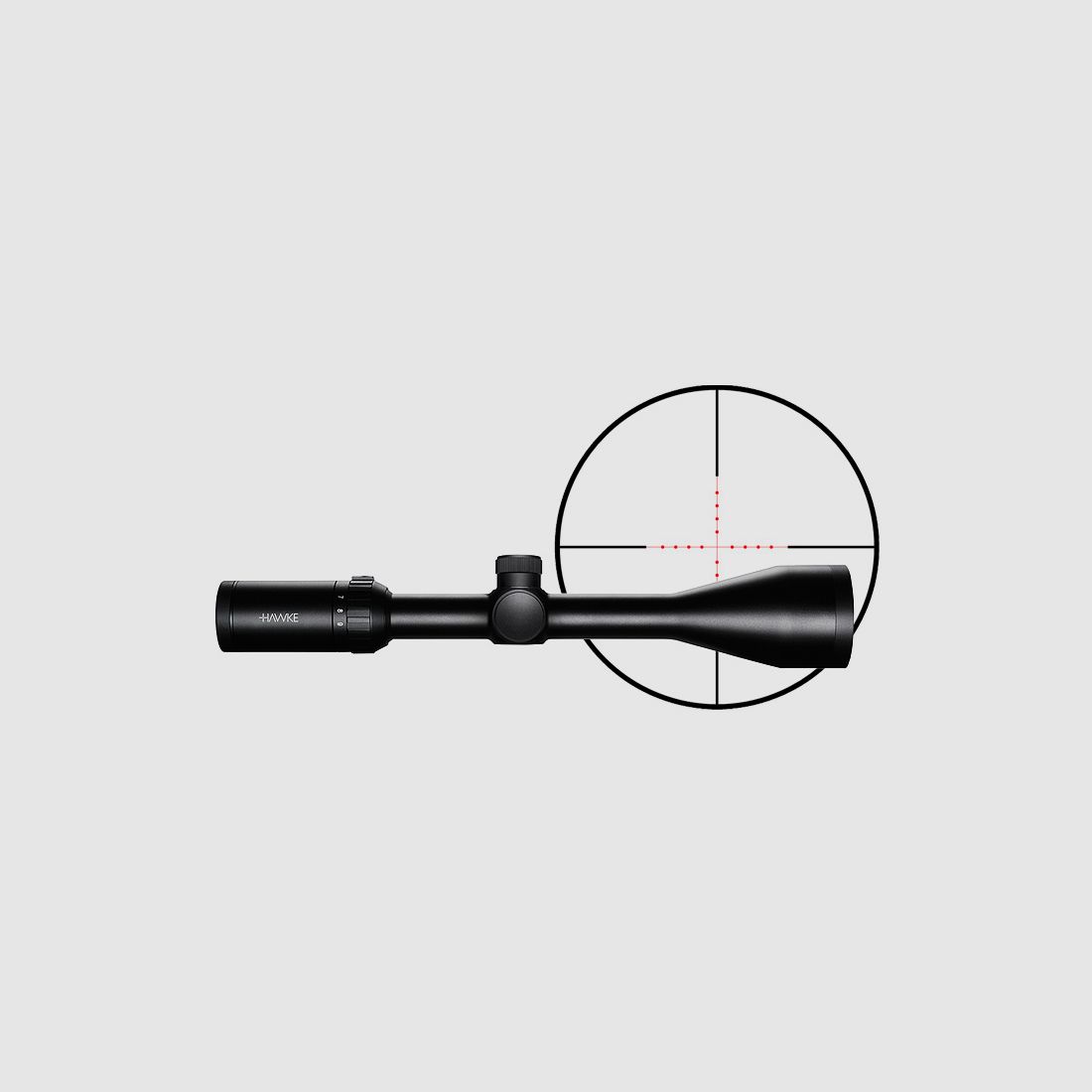 Zielfernrohr von Hawke Modell Vantage IR 1 Zoll 3-9x50, Absehen Mil Dot