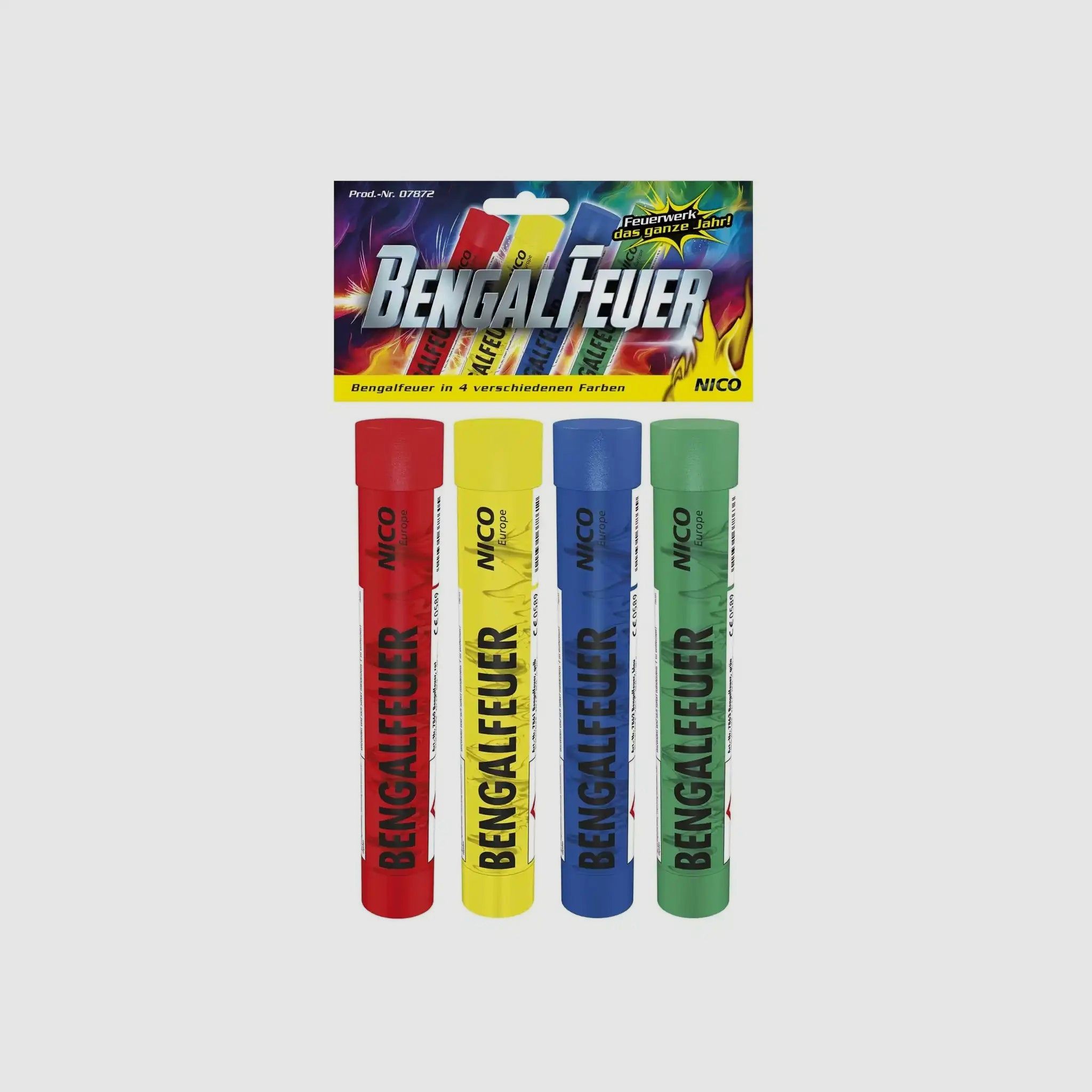 NICO NICO Bengal fuego varios colores 4-pack