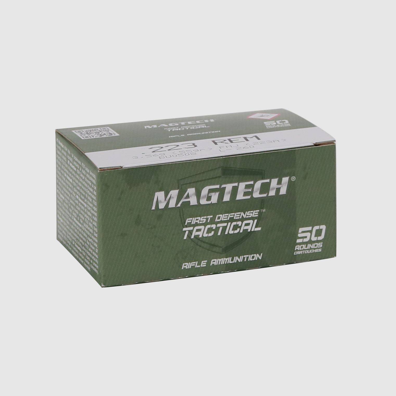 Magtec First Defence Tactical .223 Rem Volle Mantel, kaliber