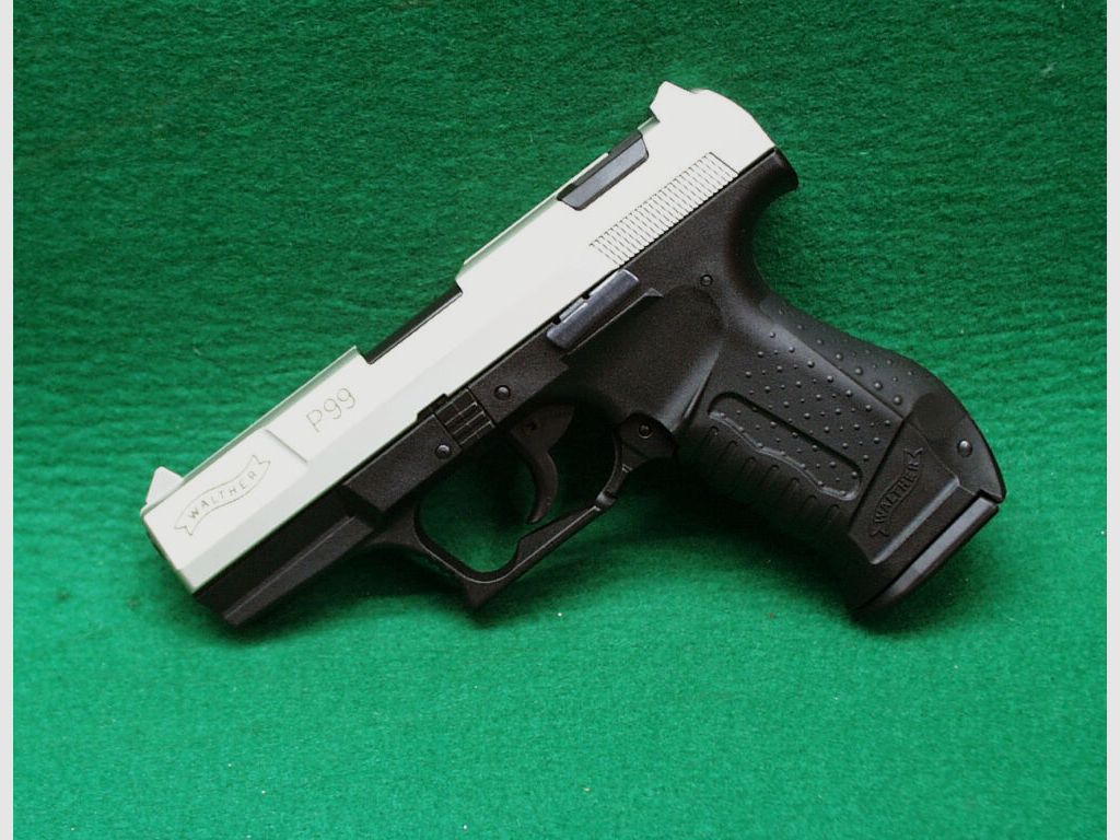 Walther Schreckschuss-Pistole P99, bicolor