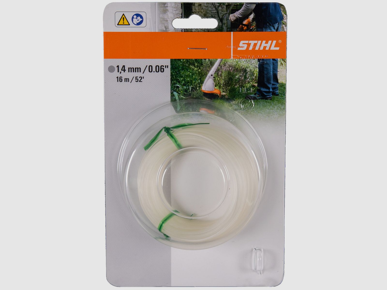 Stihl Mhfaden round, gray 1.4 mm