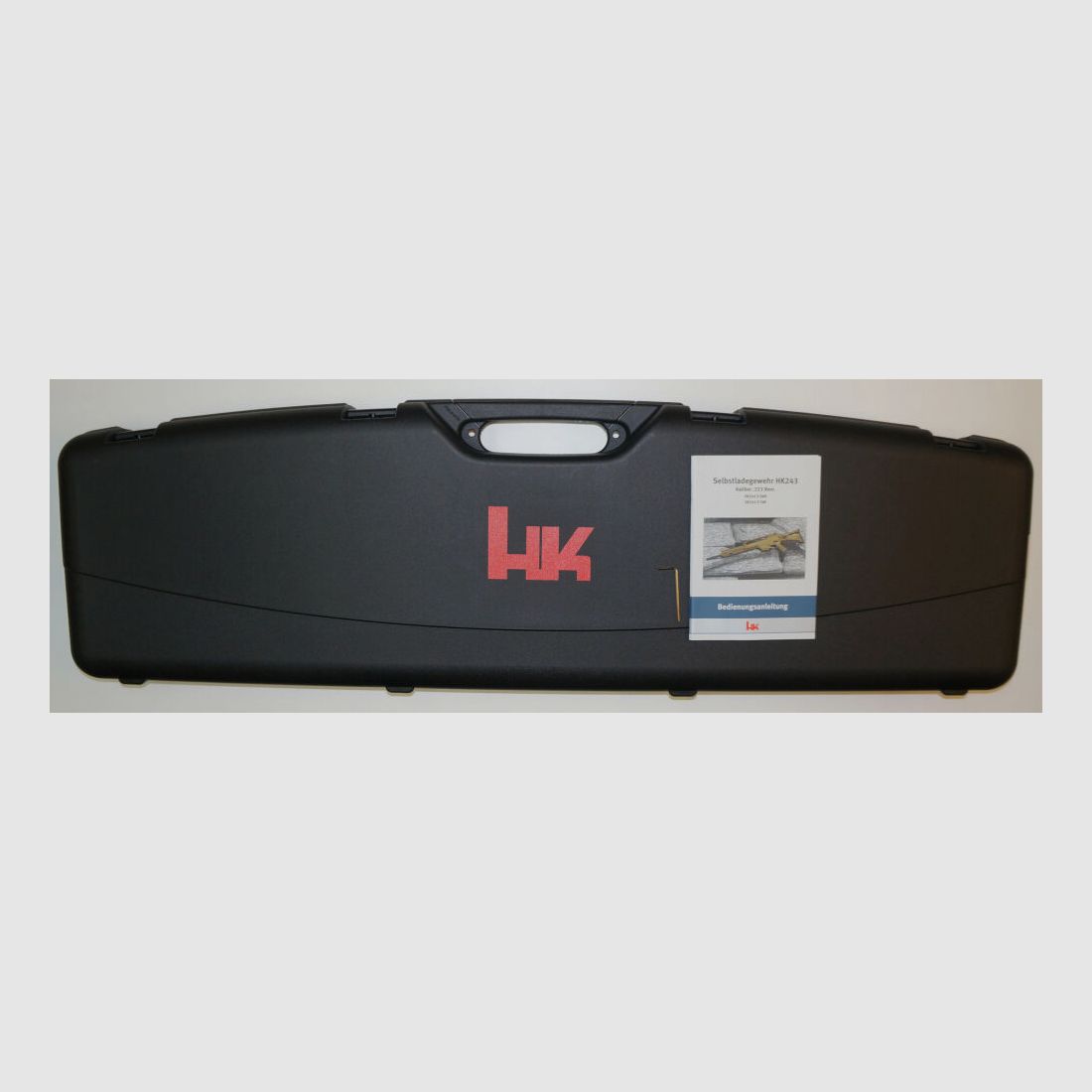 Heckler & Koch Halbautomatischebüchse Heckler & Koch HK243 S TAR Schwarz , .223Rem, Zivilversion des G36 Bundeswehr