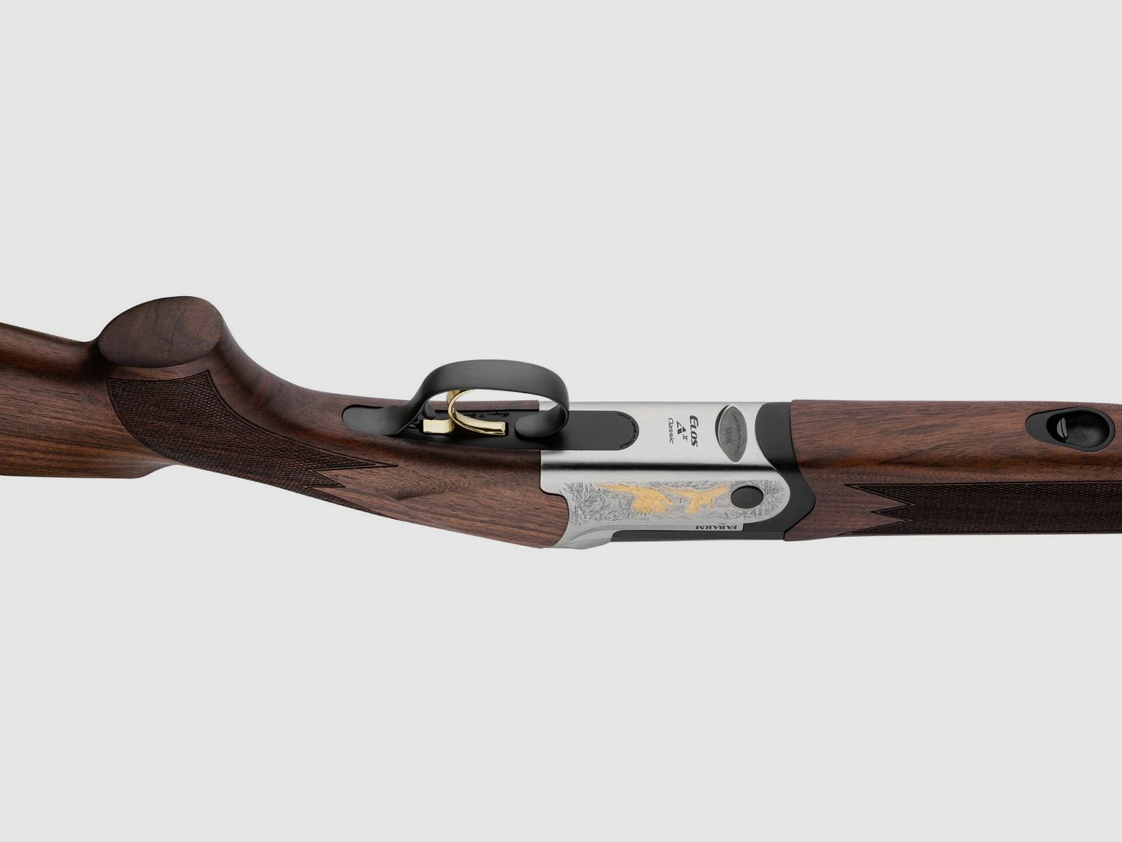 Bockdoppelflinte Fabarm ELOS A2 Kal. 12 Classic Field Gold, Bild 3 von 4