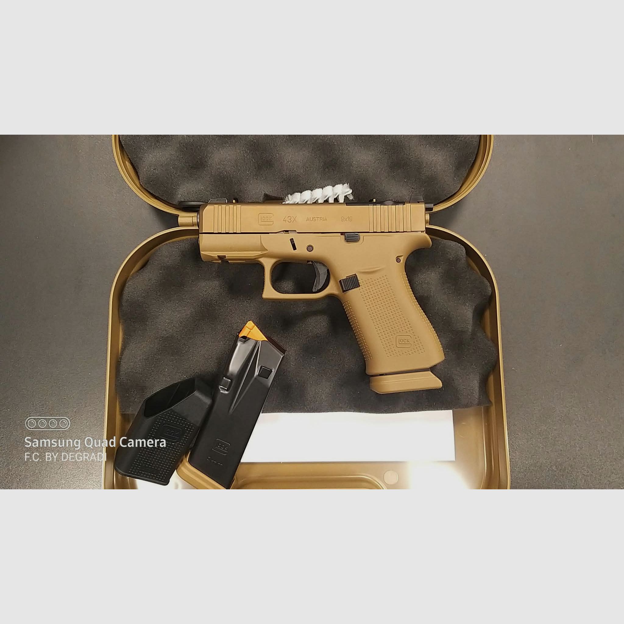 GLOCK 43X MOS-K 9 LUGER COY FS +1C NOVITA’, zdjęcie 4 z 5