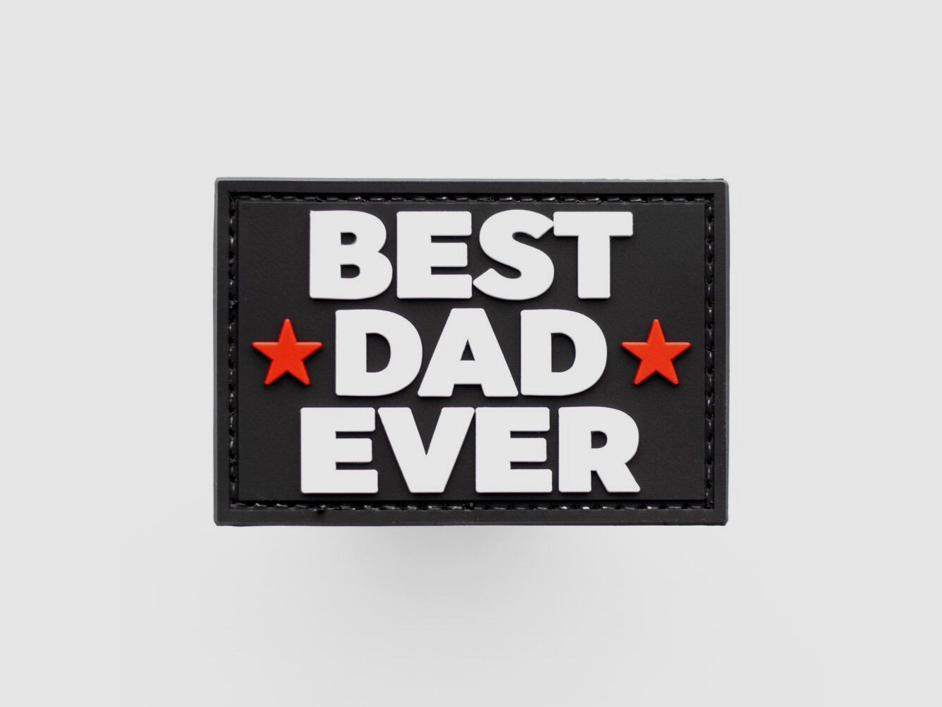 Best Dad Ever PVC Patch