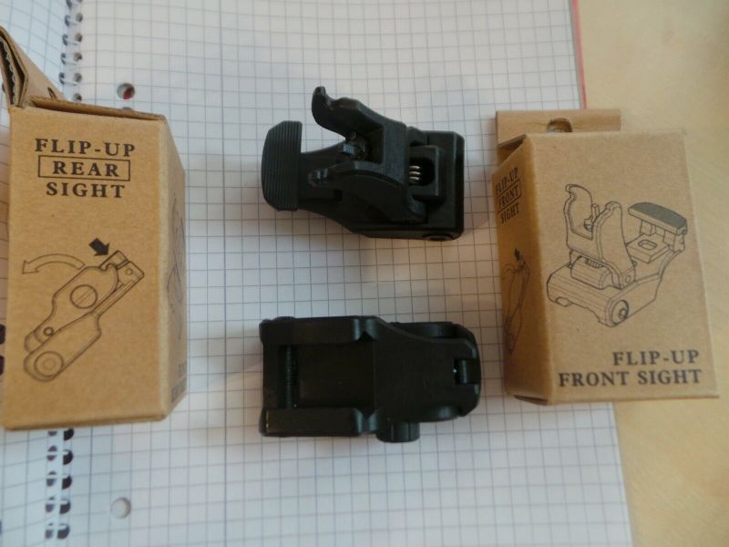 013490, ANSCHÜTZ, MSR RX22 Visierung FLIP UP REAR SIGHT, NEU