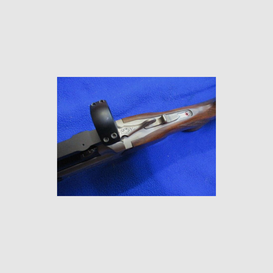 Bockdoppelbüchse Sauer 97/Blaser 95, Kaliber 9,3x74 R mit Blasermontage 95