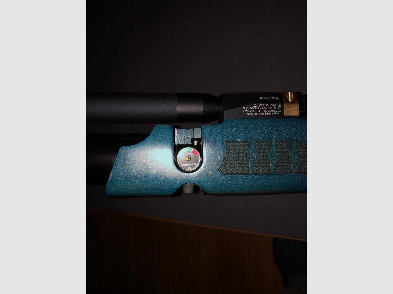 Pressluft Gewehr Cometa SWS Lynx V10 , MK2 / 7,5 Joule  inklusive 12 Schuss Magazin 