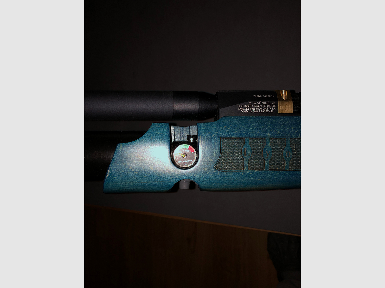 Compressed air rifle Cometa SWS Lynx V10, MK2 / 7.5 Joules including 12 shot magazine