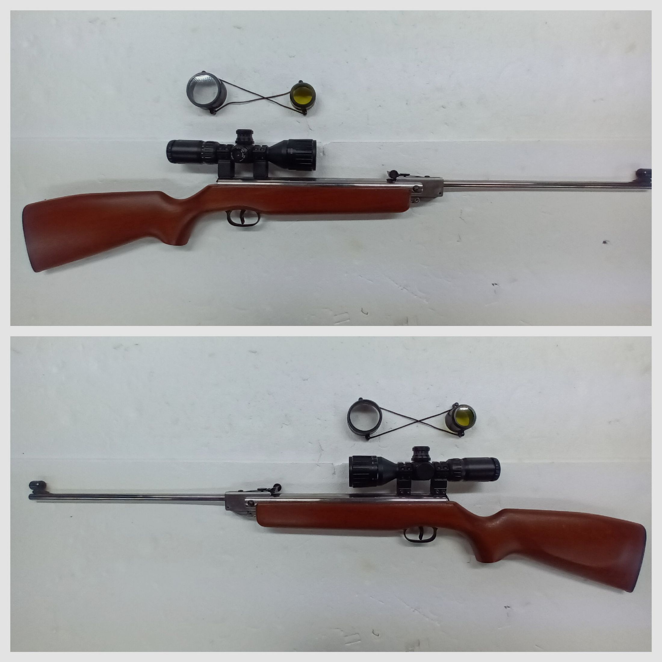 Weihrauch HW50 incl. scope 3-9x40 AOCE - PIEZA ÚNICA rifle de aire de alto brillo - TOP, imagen 1 de 5
