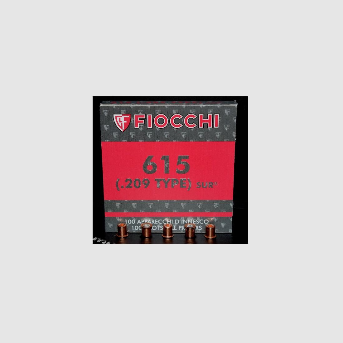 FIOCCHI Amorces DFS 615 SUR Conf. 100pcs