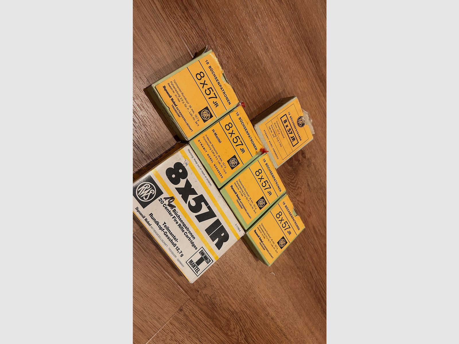 RWS 8x57JR (64 Schuss) TMR, VM und H-Mantel