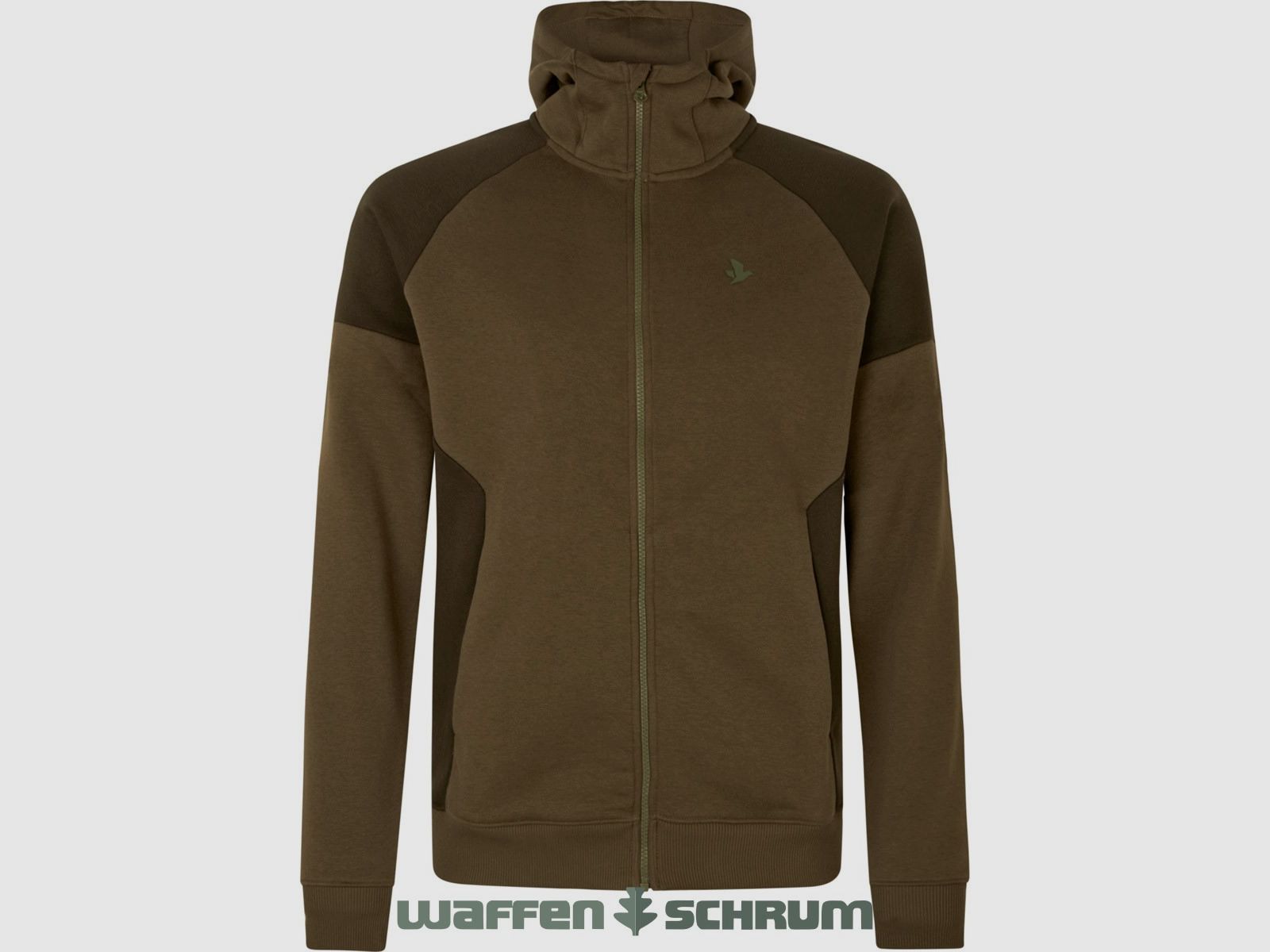 Chaqueta con capucha Seeland Cross Verde Oliva Oscuro