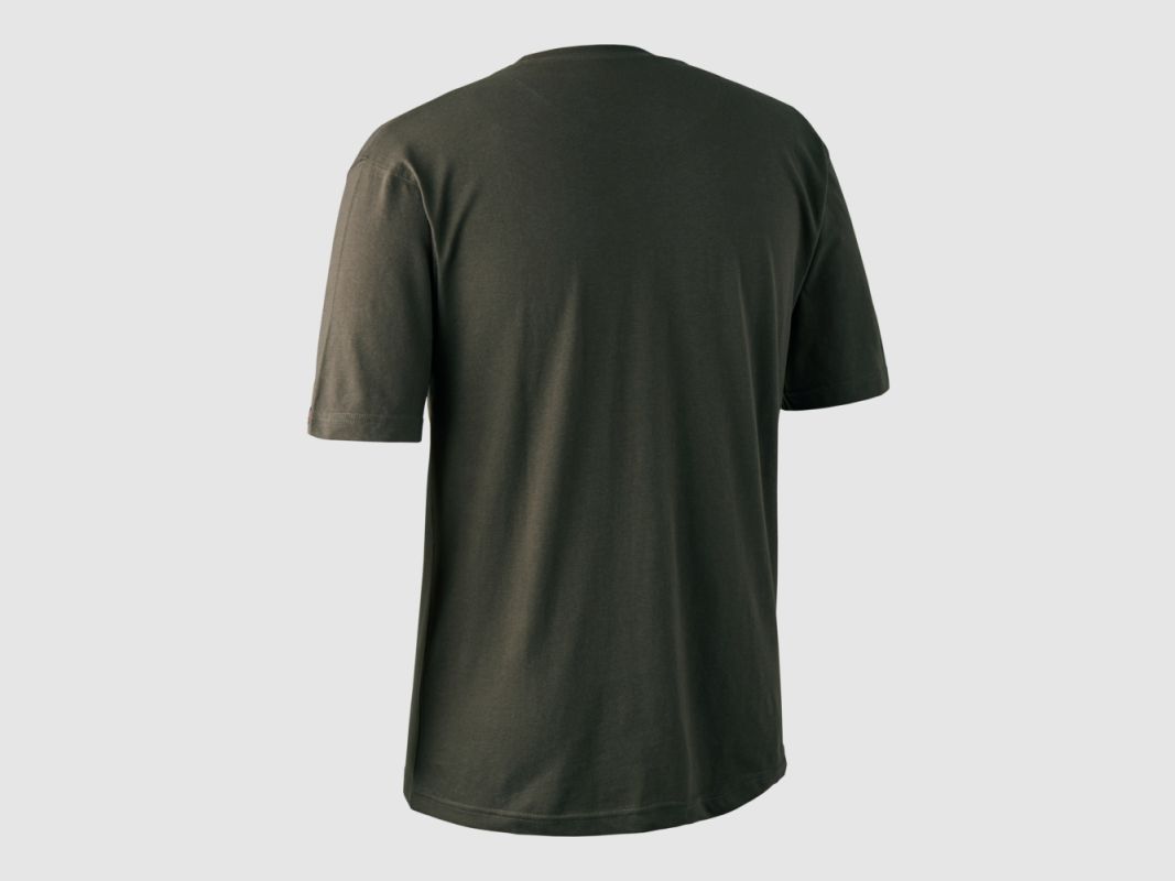 Deerhunter Herren T-Shirt mit Logo grün