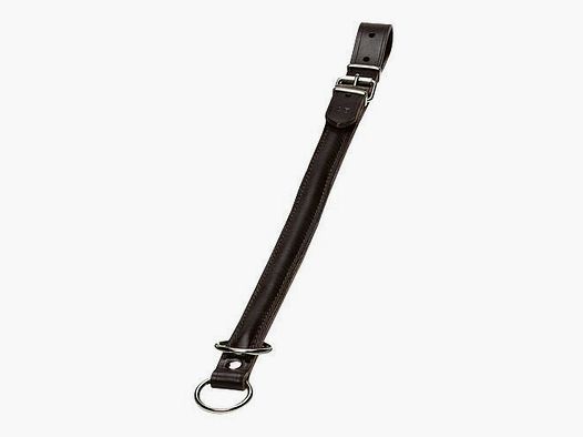 Collare per cani a strangolo rotondo 20 mm - 40 cm scuro