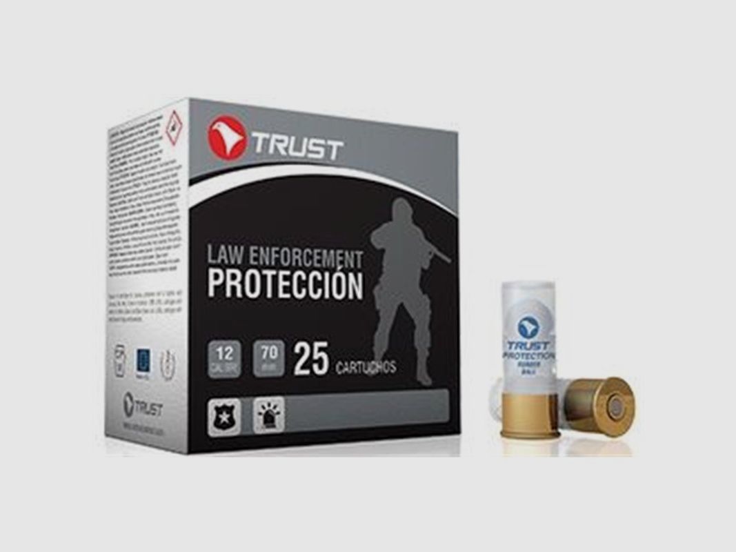 Cartouche Trust Protection 12/70 9 Billes en caoutchouc