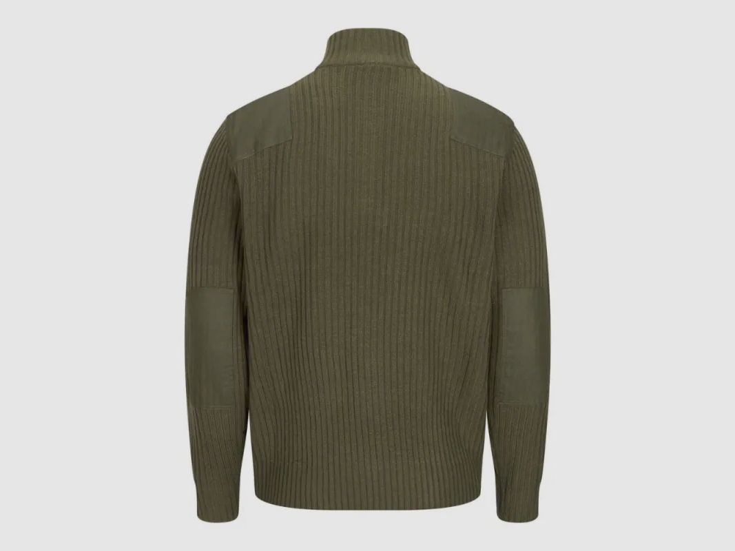 Walker and Hawkes Gardham Grün Reißverschluss-Pullover, Bild 8 von 12