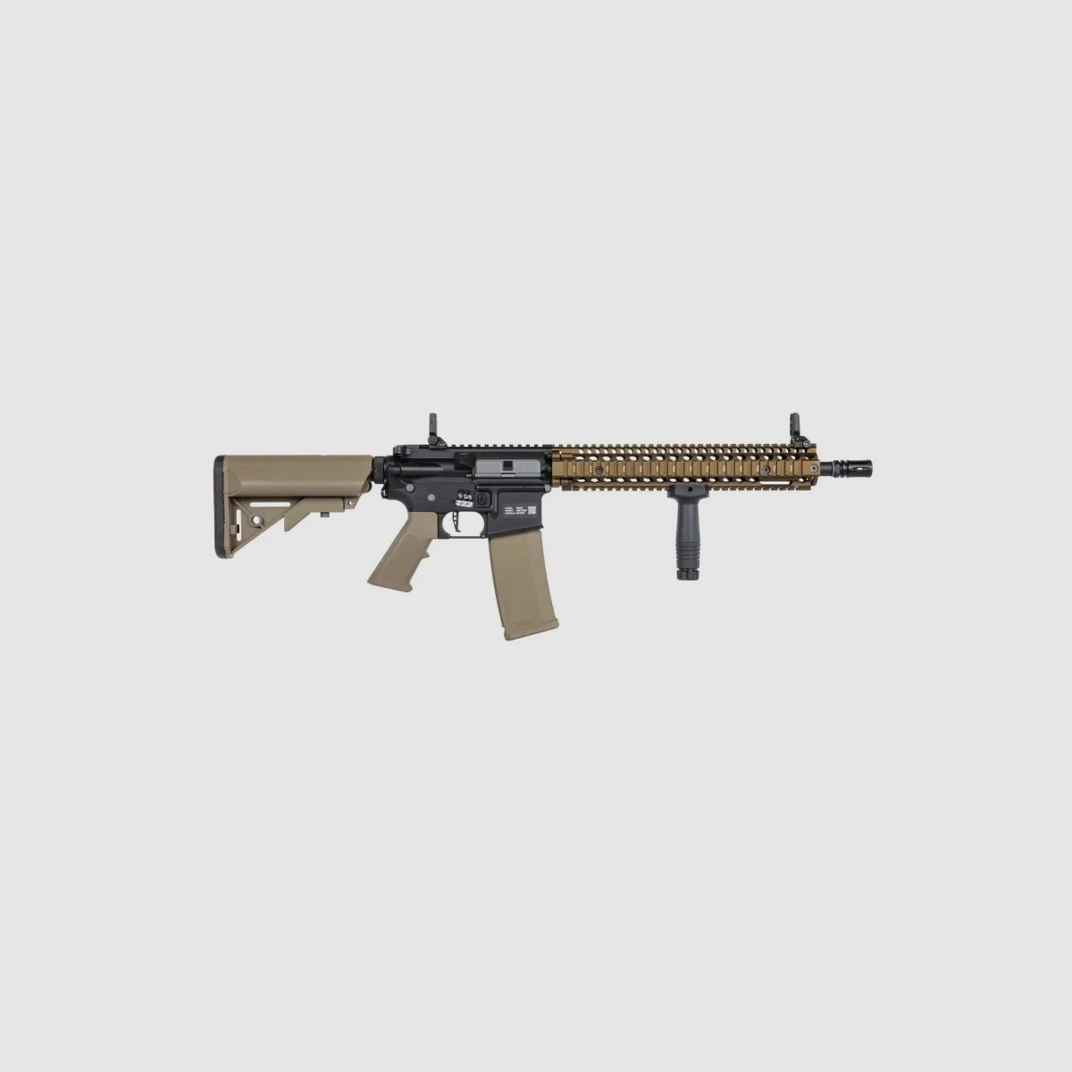 SA Daniel Defense® MK18 Block II (SA-P26 PRIME™ Aster II ETU BLDC™) Rifle Airsoft Libre a partir de 18 – Chaos Bronze -F-