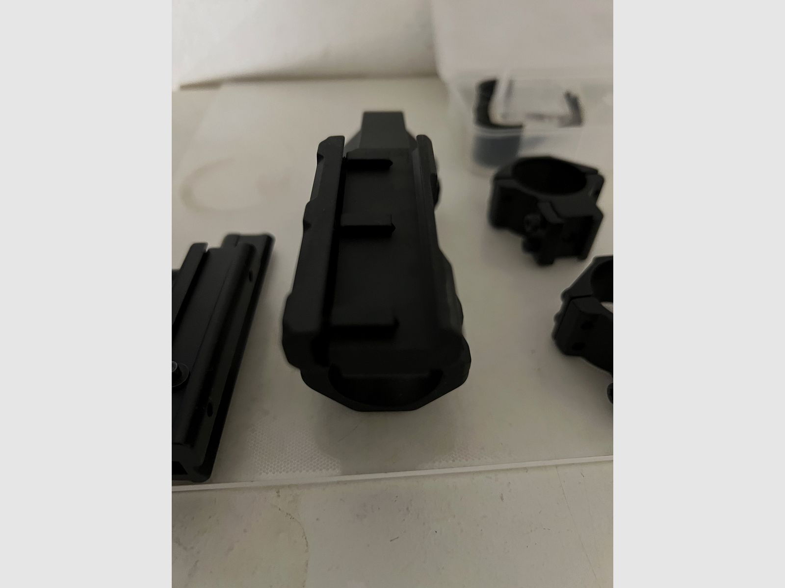 Staffelsee - 1-8x24 LD V2 Zieloptik/Zielfernrohr mit Leuchtfaser-Absehen 4 - mit vollvergütetem LD-Glas für Drückjagd/Bewegungsjagd - robust, stickstoffgefüllt & schussfest