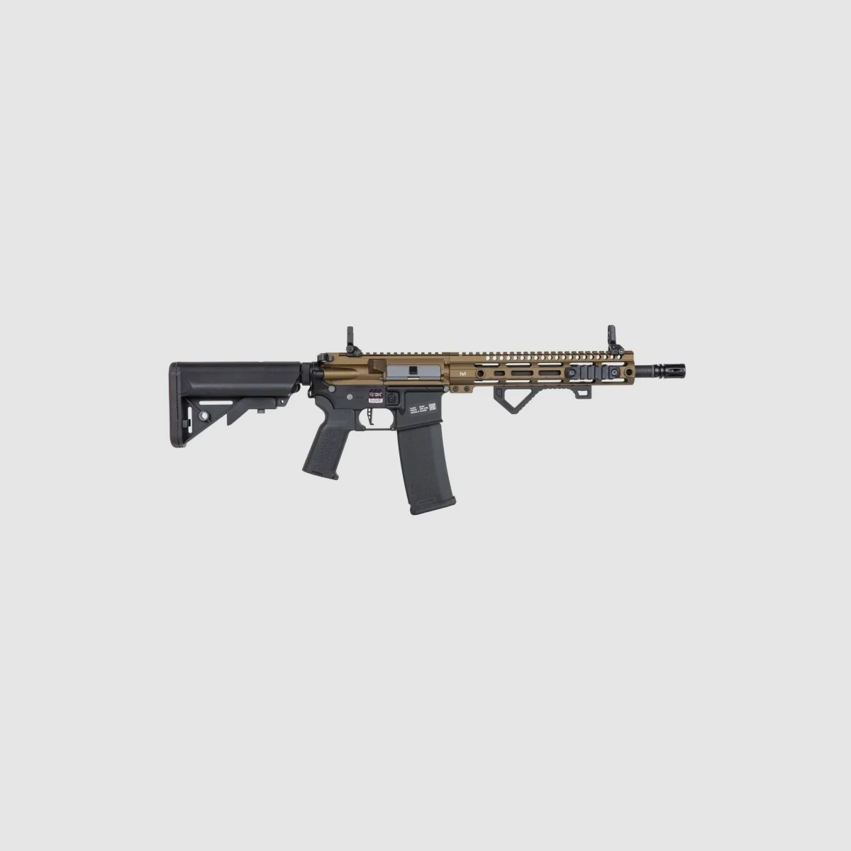 SA M4 Carbine M-LOK (SA-P20 PRIME™ Aster II ETU BLDC™) Rifle Airsoft Libre a partir de 18 años – Chaos Bronze -F-