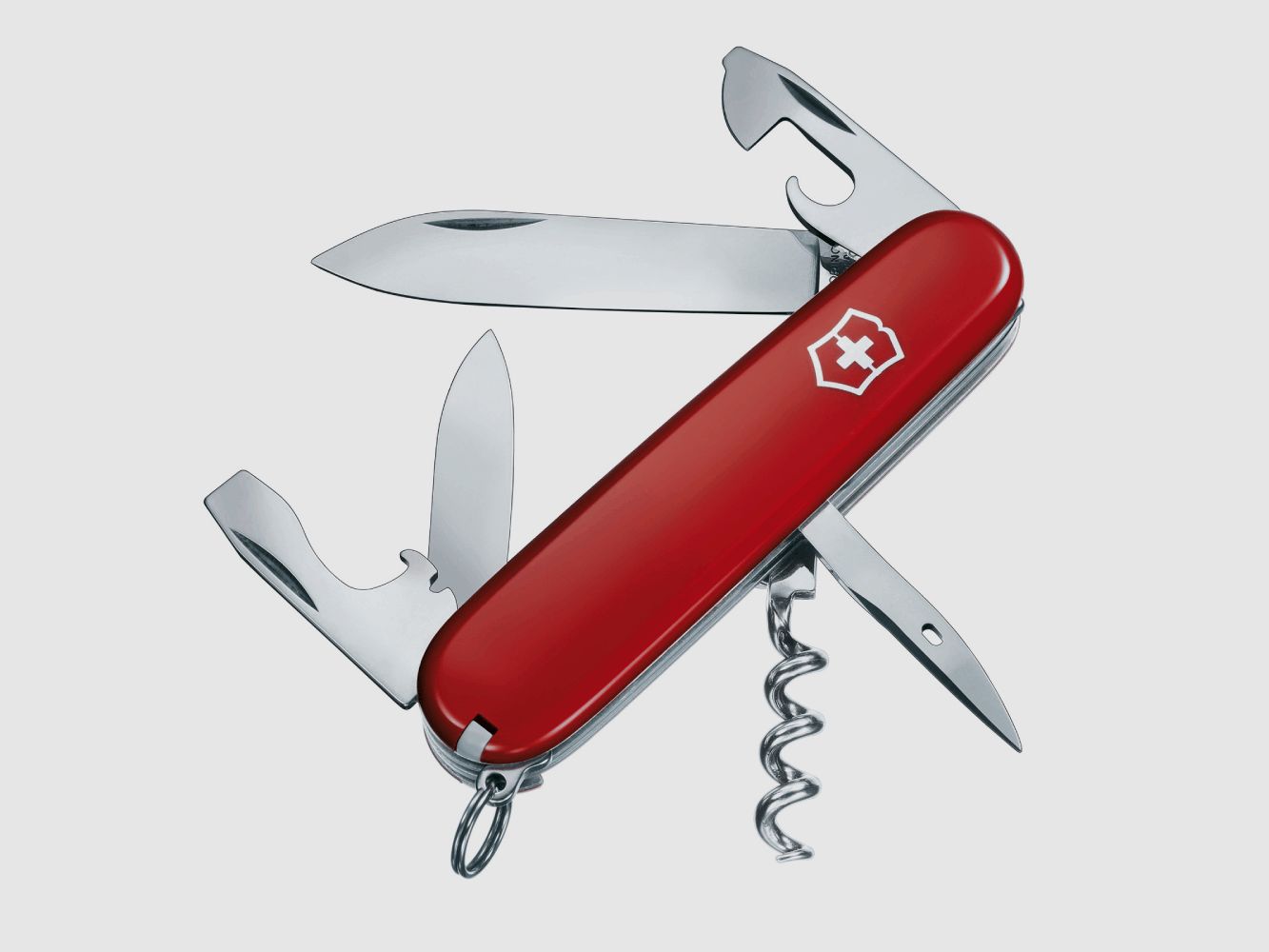 Scyzoryk szwajcarski Victorinox Spartan z 12 funkcjami czerwony