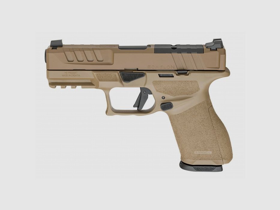 Pistol HS-ECHELON 4.0 COMPACT 4" U-Notch TRYT FDE, image 3 of 4