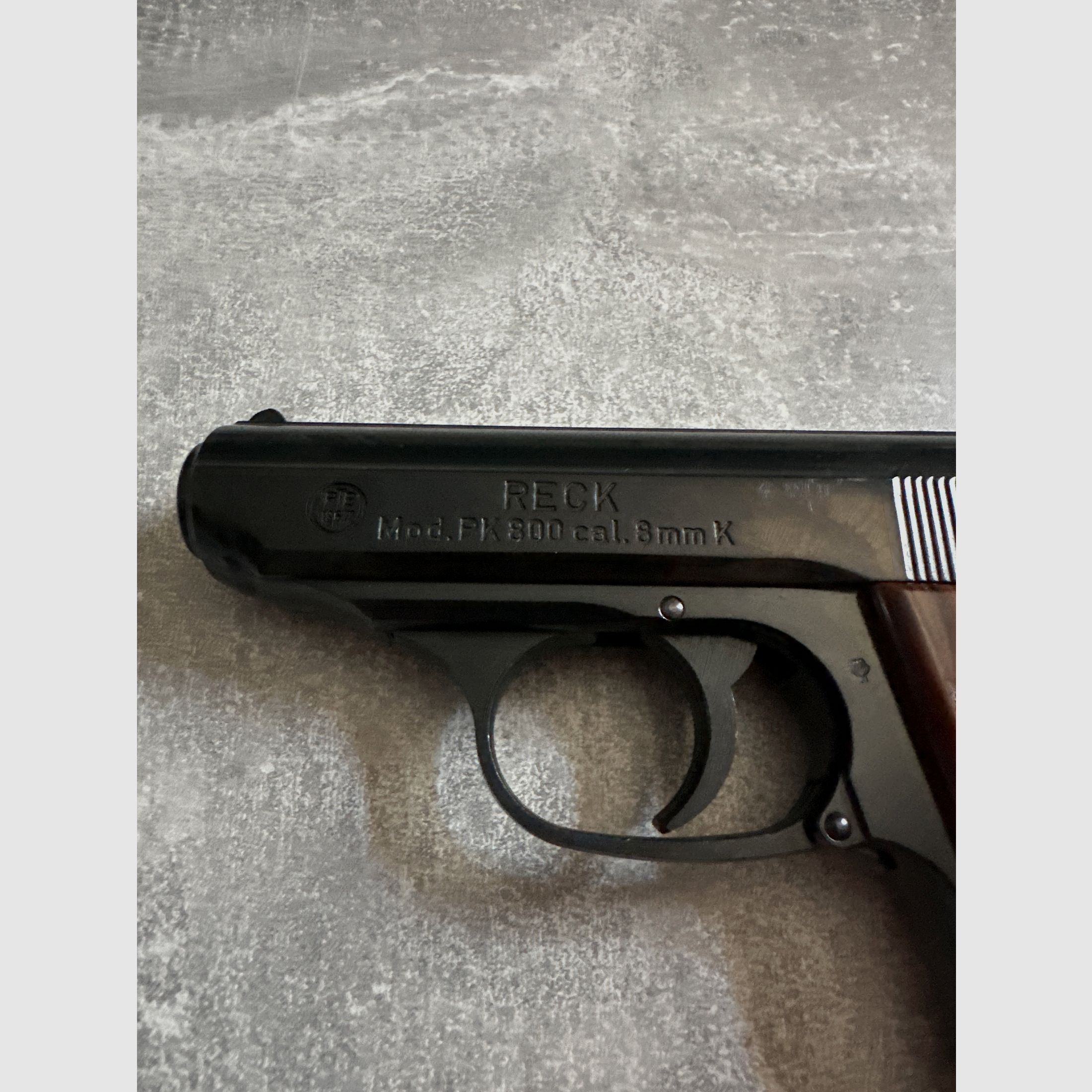 Pistolet Reck Mod. PK800 cal.8 mm K PTB 196/2