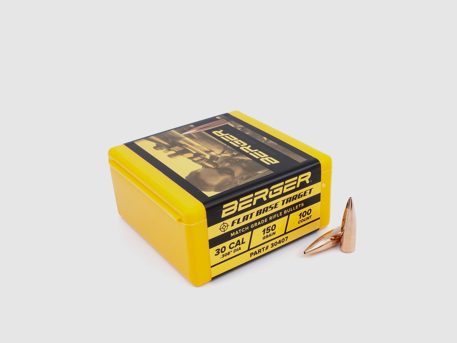 Proiettile Berger .30 FB Target 150GR 100 Pezzi