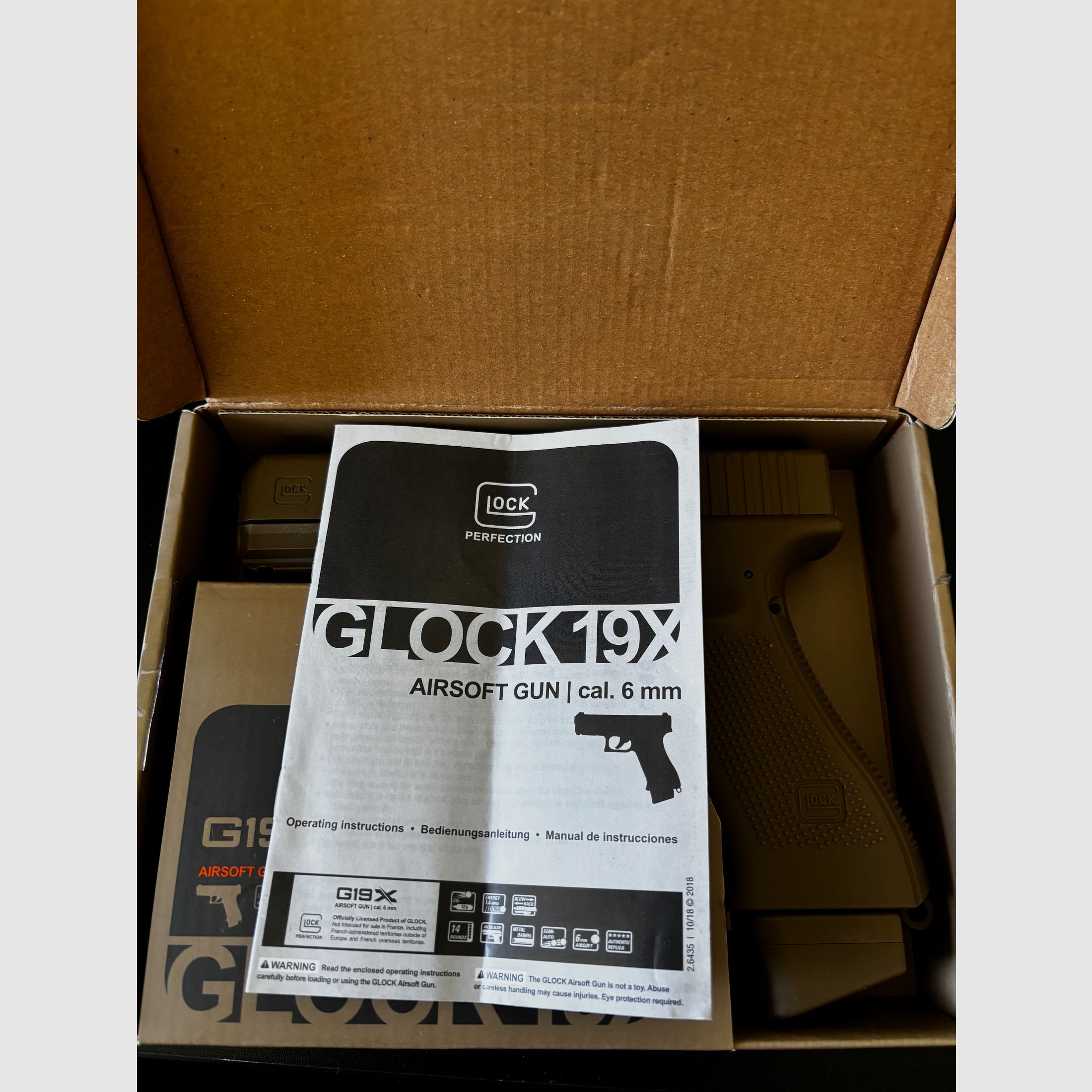 Airsoft Glock19X von Umarex