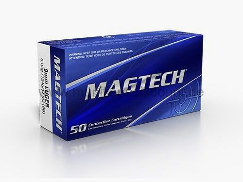 Magtech, 124 grs. Volle Mantel 08.09.22, op voorraad!
