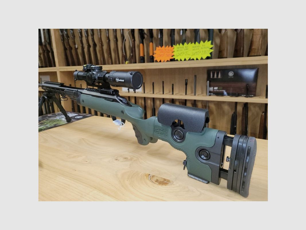 Tikka T3X Superlite Flûtée .243 + GRS-Chassis + RDS FREYR & DEVIK + FIREFIELD-Zielfernrohr, Bild 4 von 7