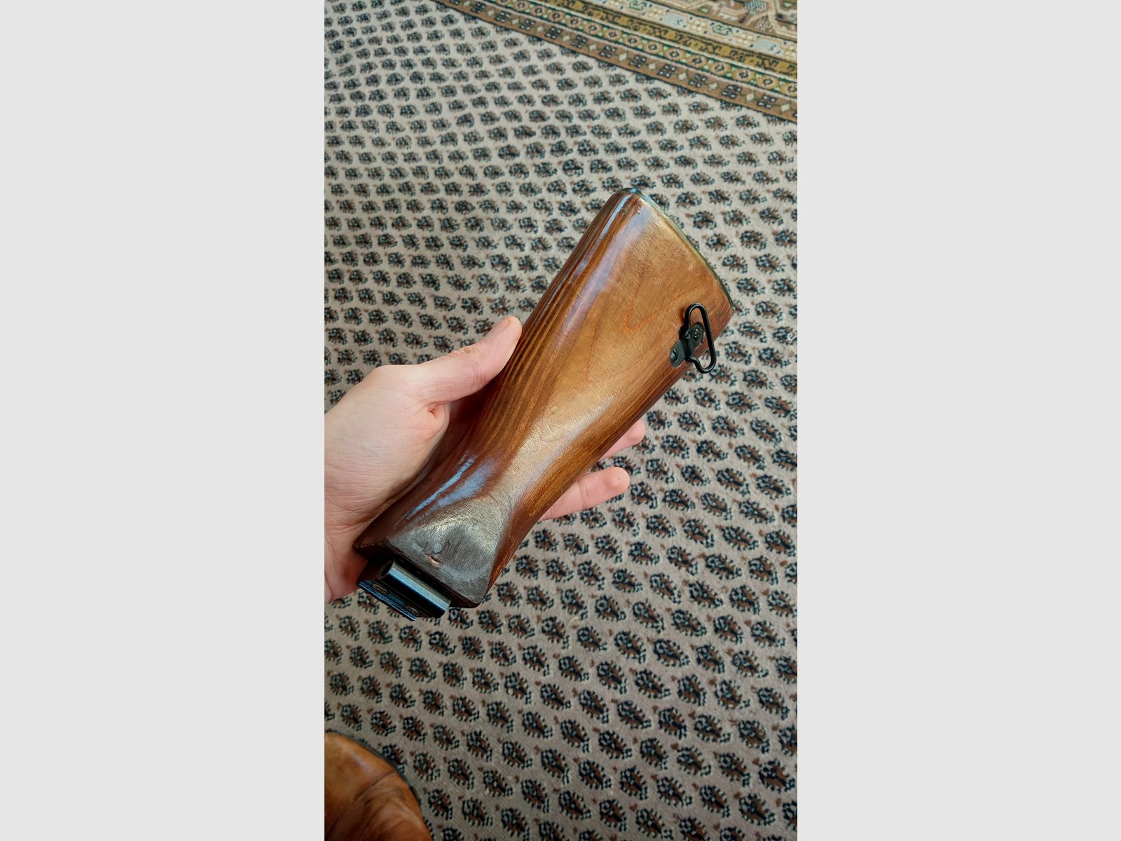 Russischer Co2 Yunker-3 Pseudo Festschaft / AK Laminat Holz Schaft für AK74 Look