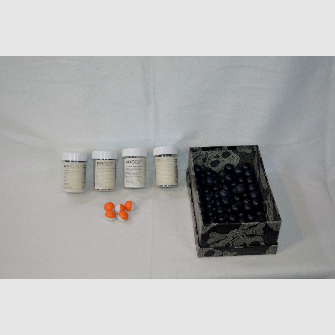 TPR-PG7 MISSION Cal. 68 + 2. Magazin + Munición, idéntico a "TiPX .68 Tippmann Paintball Pistole"