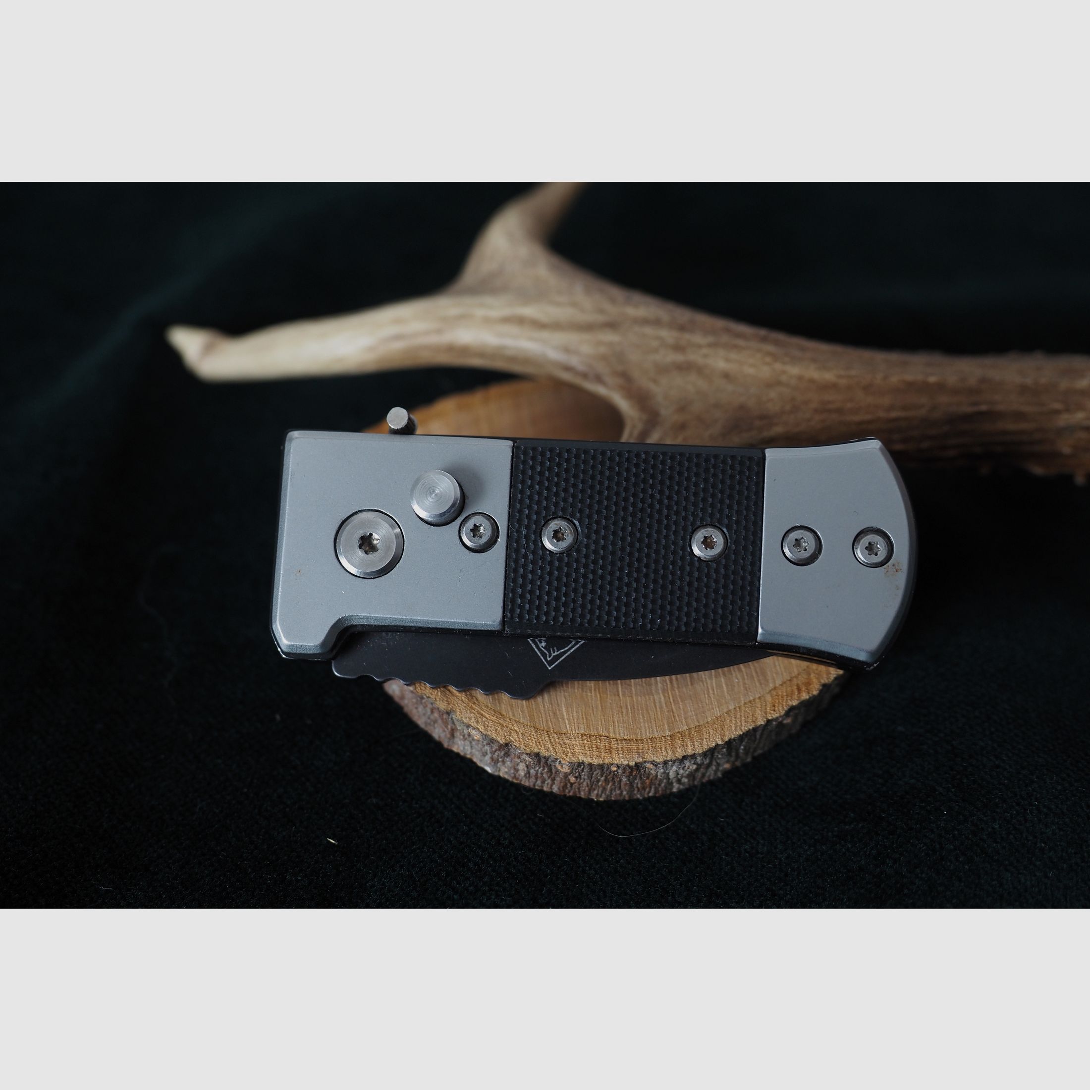 Kleines Springmesser Puma TEC Stahl 420 Klingenlänge 5,1 cm