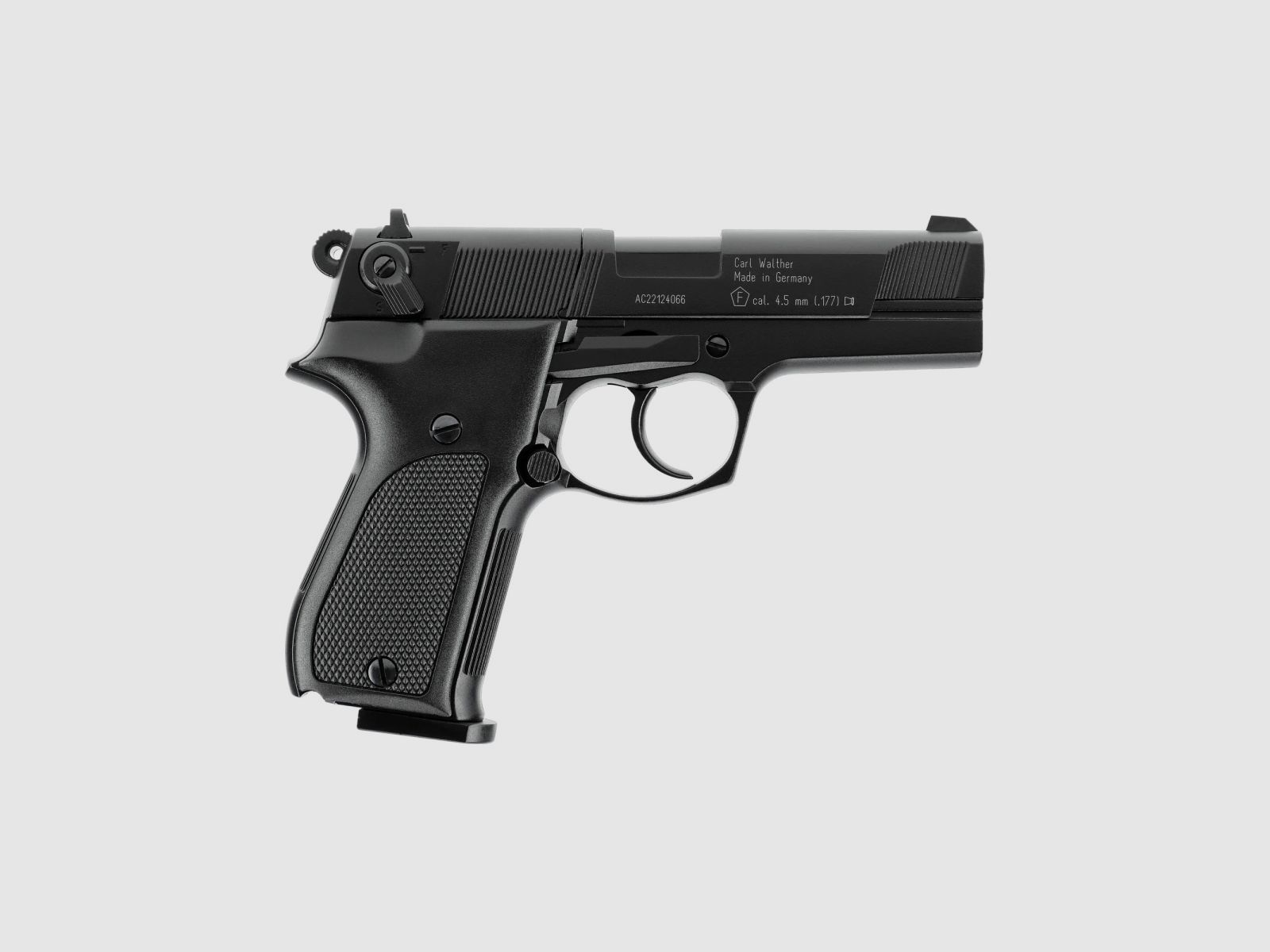 WALTHER CP88 CO2 Luftpistole 4,5mm < 4,0 J Schwarz