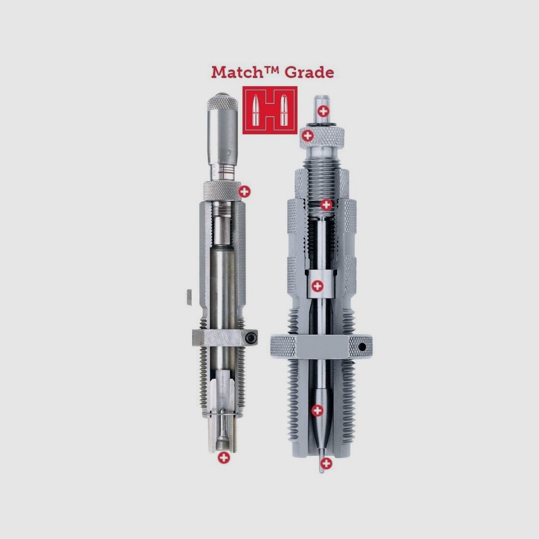 Hornady Ensemble de matrices – Match Grade FULL LENGTH Cal. 6,5MM PRC/.264 #544283 Version Benchrest