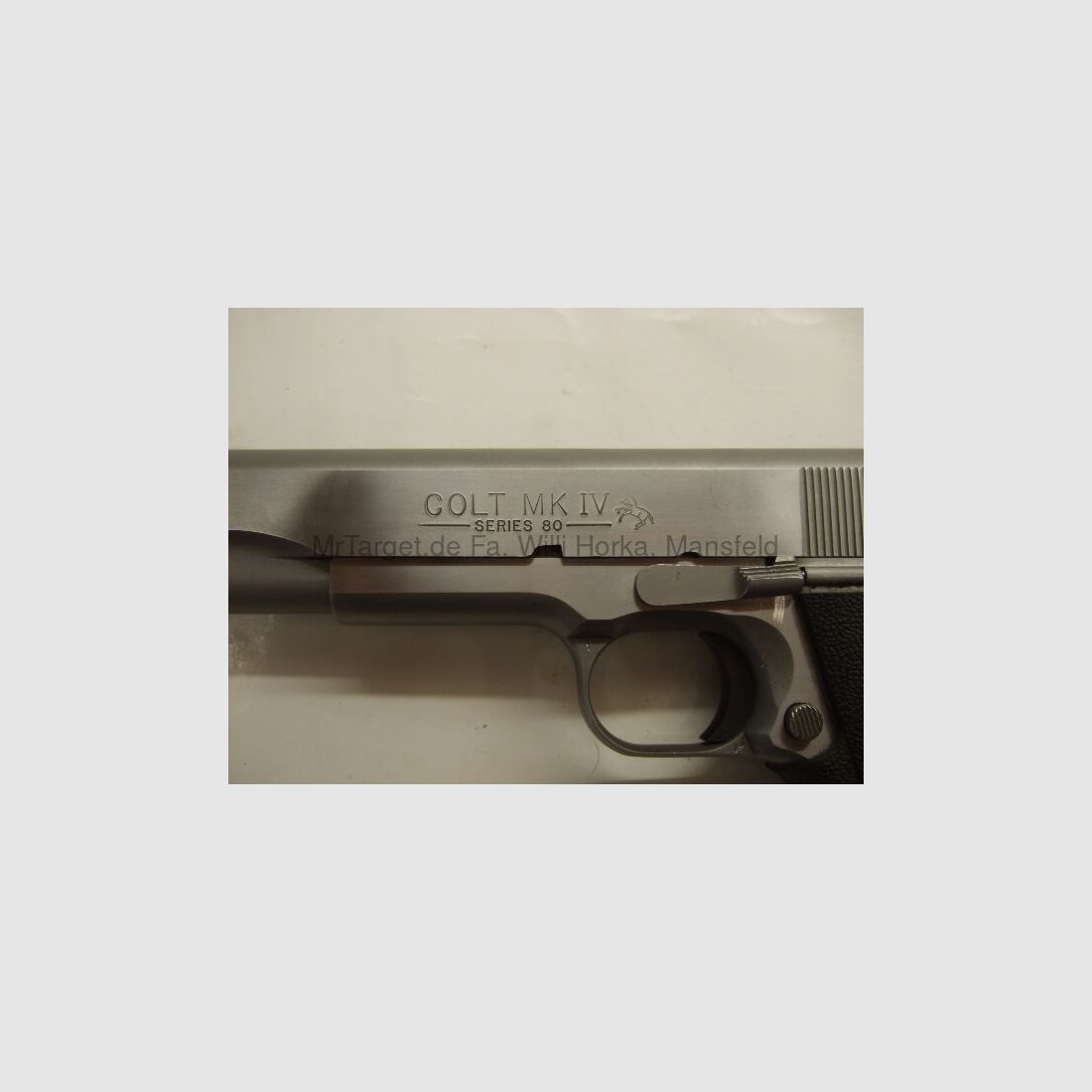 Colt MK IV Series 80 * stainless * 3 Magazine * 5" Lauf