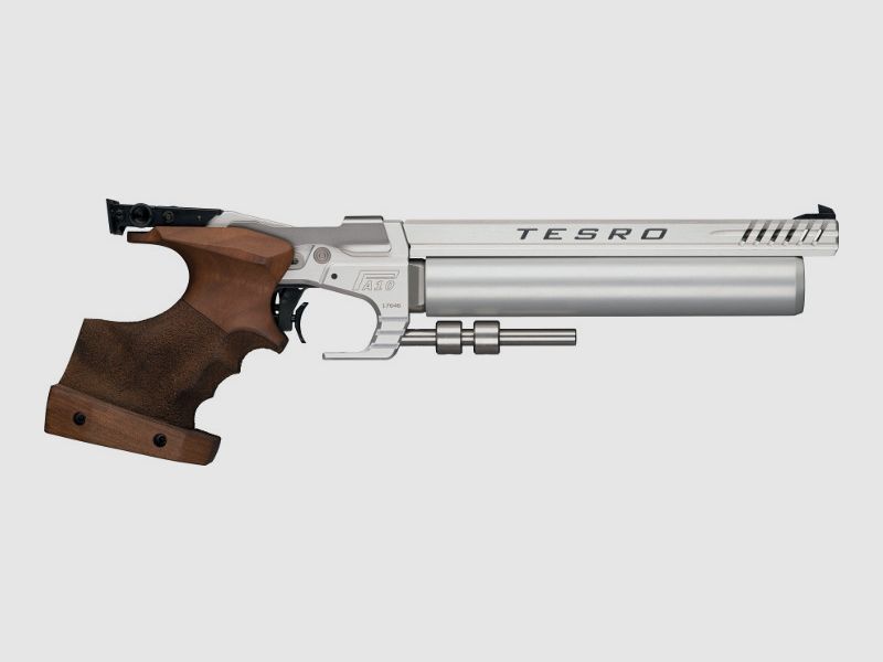 Tesro PA 10-2 SIGNUM Zilver rechts luchtpistool wedstrijd