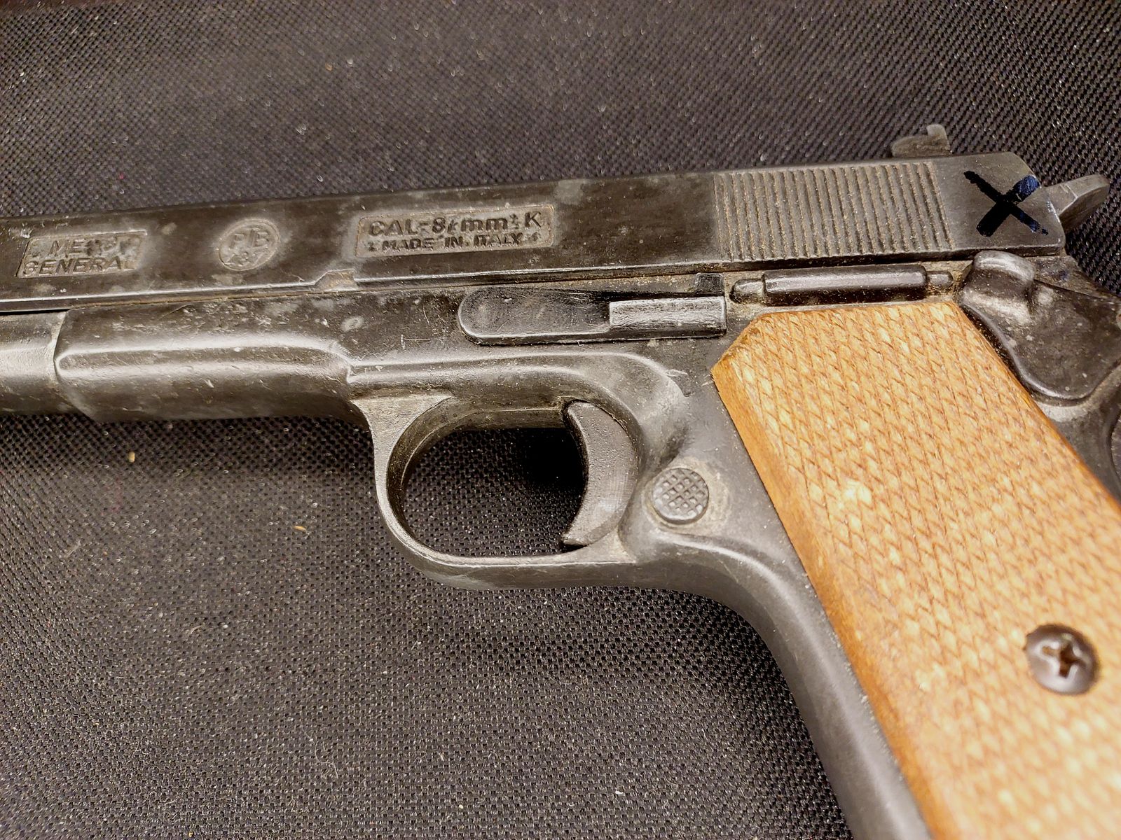 ME 8 General blank firing pistol cal. 8 mm bang (PTB 437) launch cup + 2 magazines