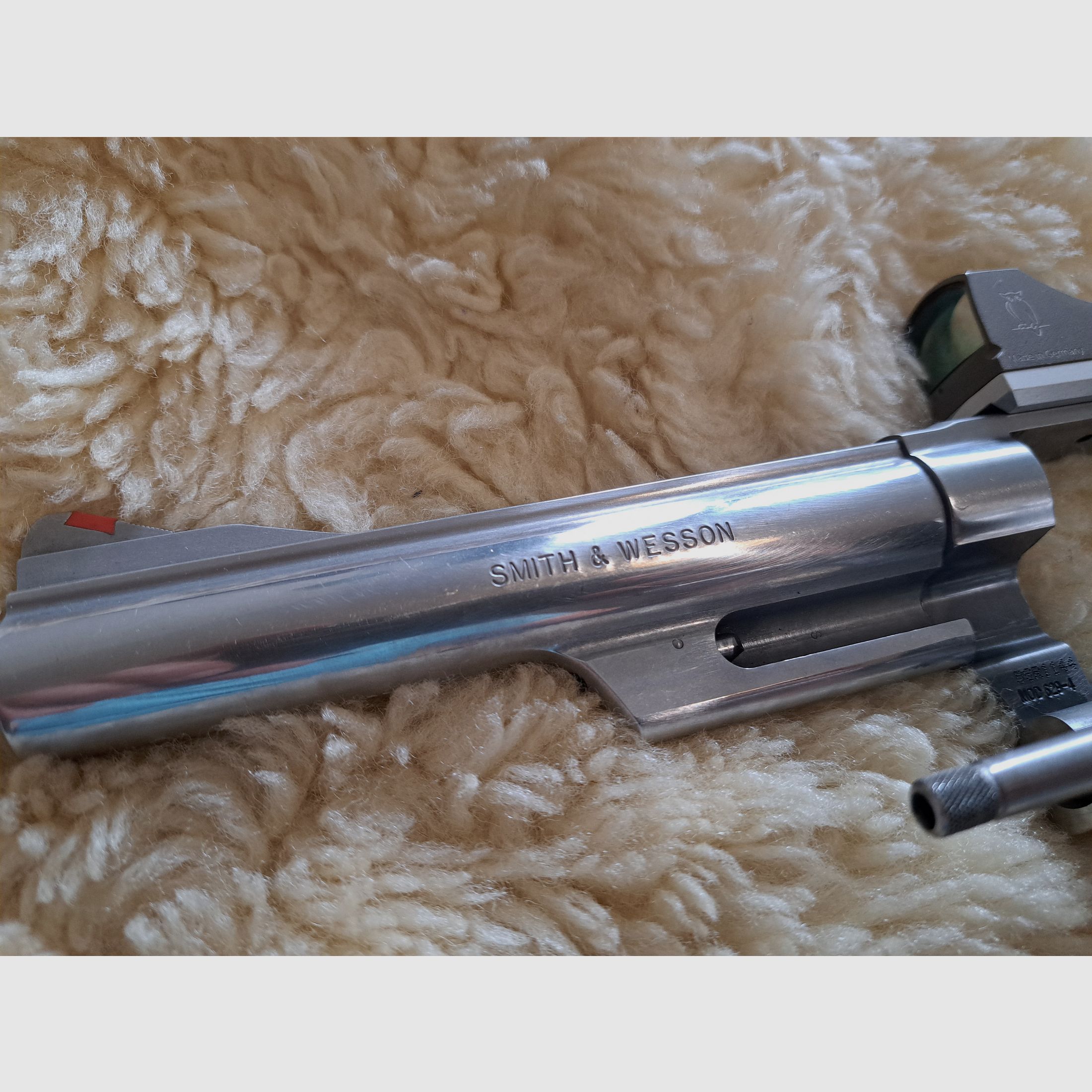 Revolver S&W Smith & Wesson 629-4  .44 Magnum 6,5" mit Docter Optics gebraucht , Bild 4 von 15