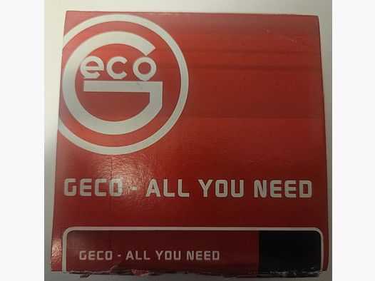 Geco Hülsen 9mm Luger 100 Stück