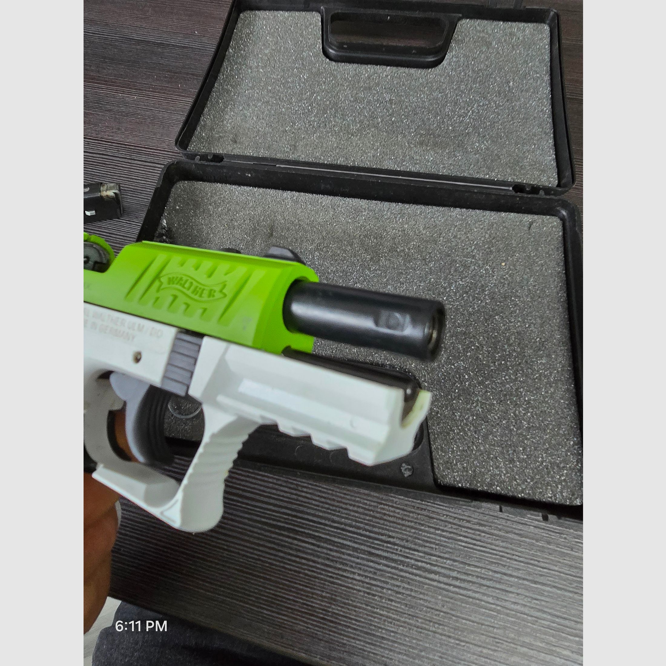 Walther P22Q Grün/ White  Edition
