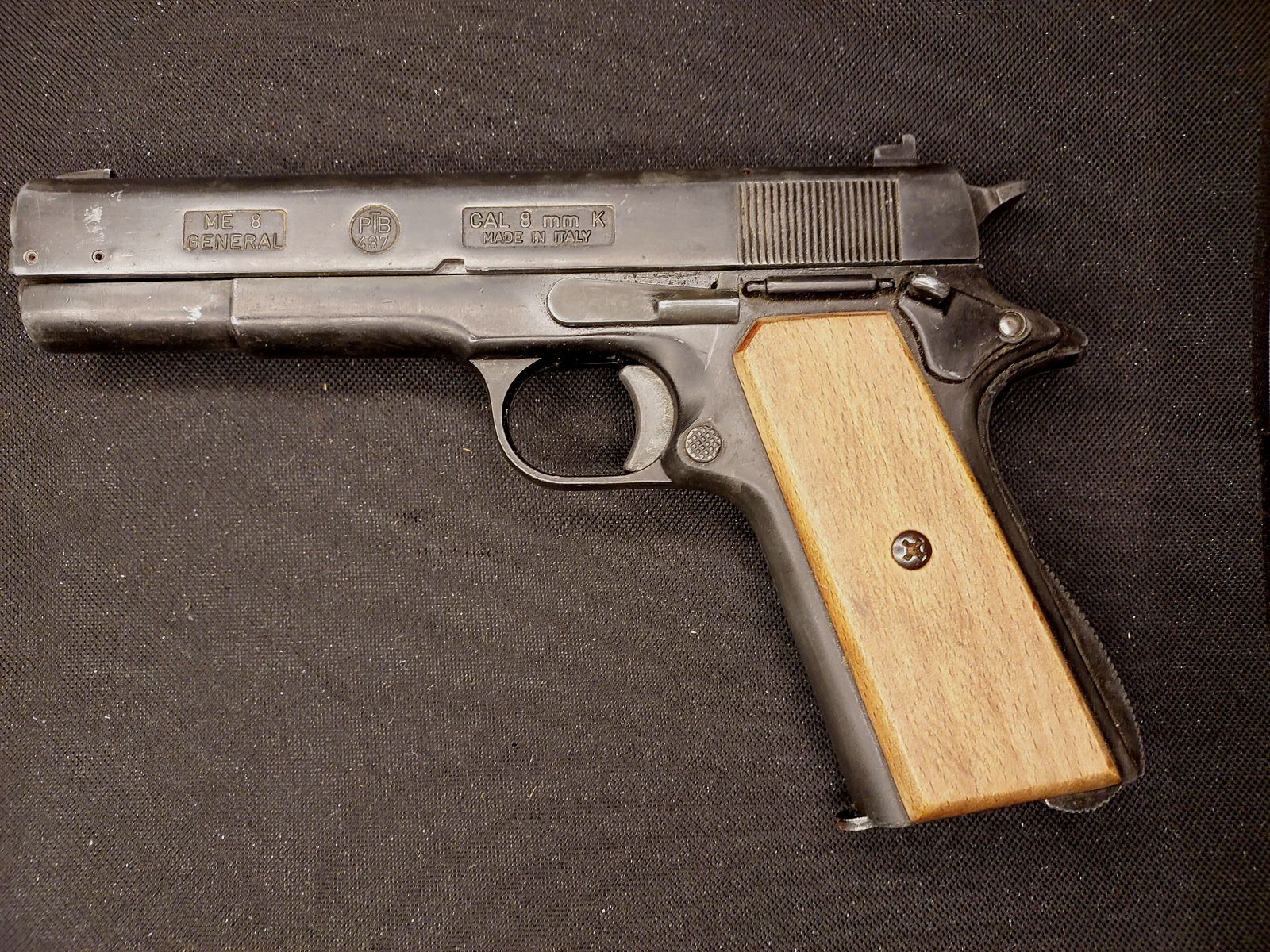 ME 8 Pistolet d'alarme général Schreckschusspistole Cal. 8 mm Knall (PTB 437)