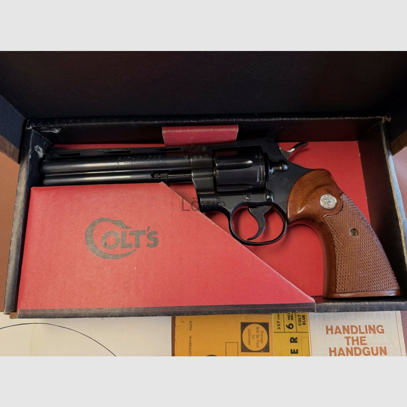 Colt Pyton Sammlerwaffe BJ 1971, Bild 2 von 5