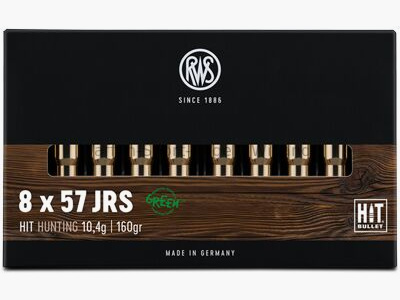 RWS	 8X57 IRS HIT 10,4 Bleifrei 20er -  nur noch 1Packung