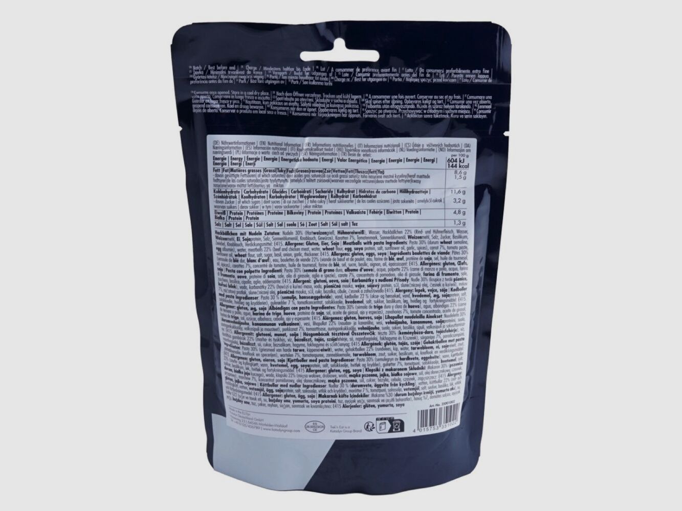 TREK'N EAT Klopsiki z makaronem RTE 350g