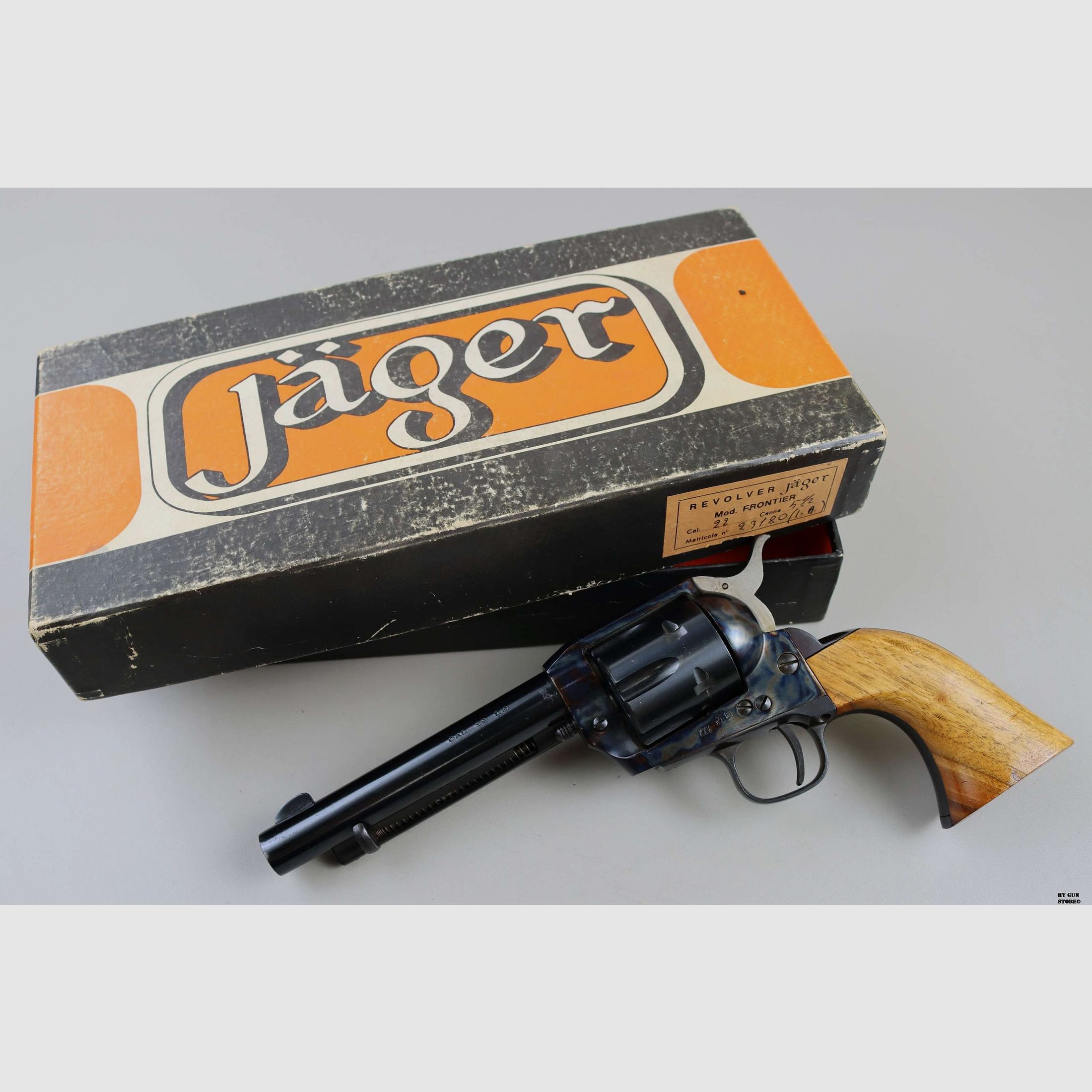 Revolver Jager mod. Frontier cal. 22 lr matr. 23180, immagine 11 di 12