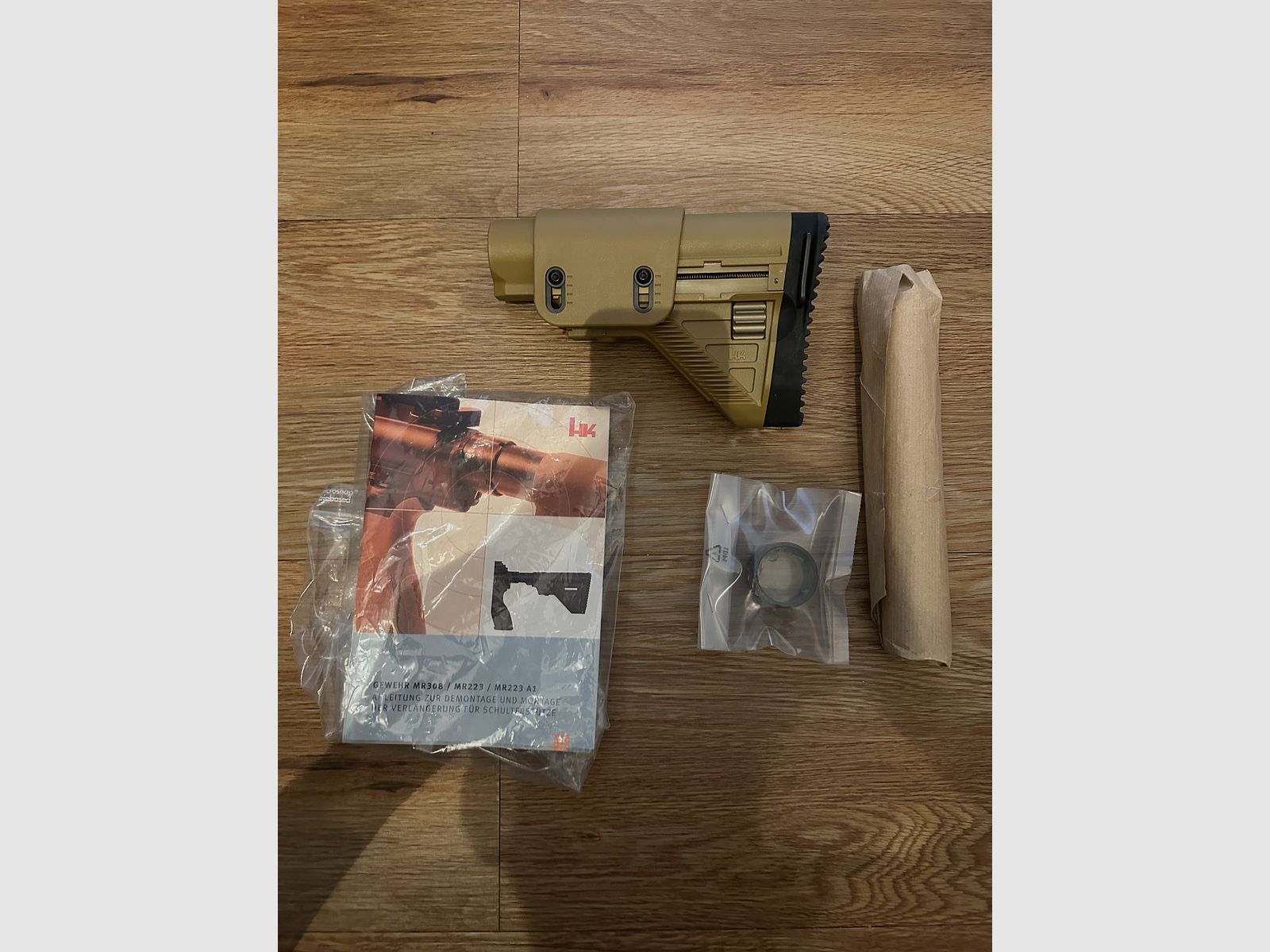 Heckler & Koch G28-Schulterstütze für MR308, Komplett-Set